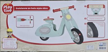 Draisienne bois retro