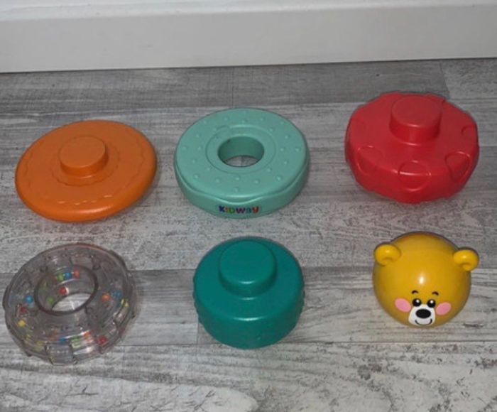 Pyramide anneau à empiler ourson - photo numéro 2