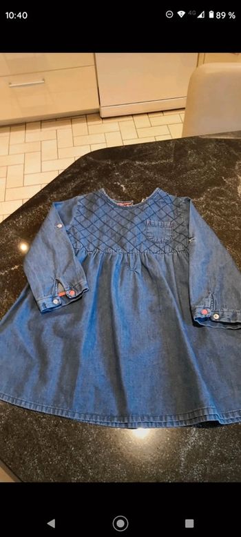 Robe en Jean Tape à l'oeil