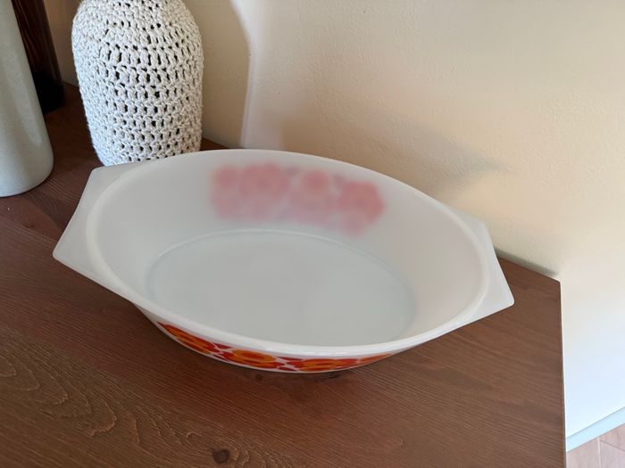 Cocotte Arcopal motifs fleurs - Lotus - photo numéro 4