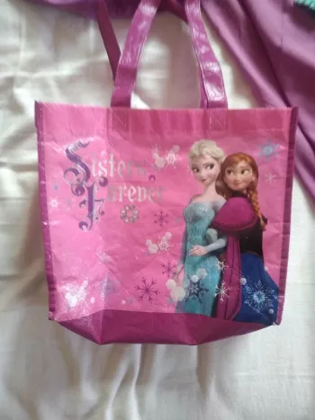 Sac Cabas Fille Reine des Neiges