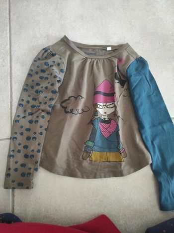 Tee shirt manches longues Marèse 5 ans