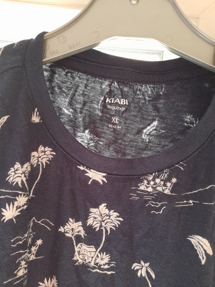 Tee-shirt homme bleu - photo numéro 3