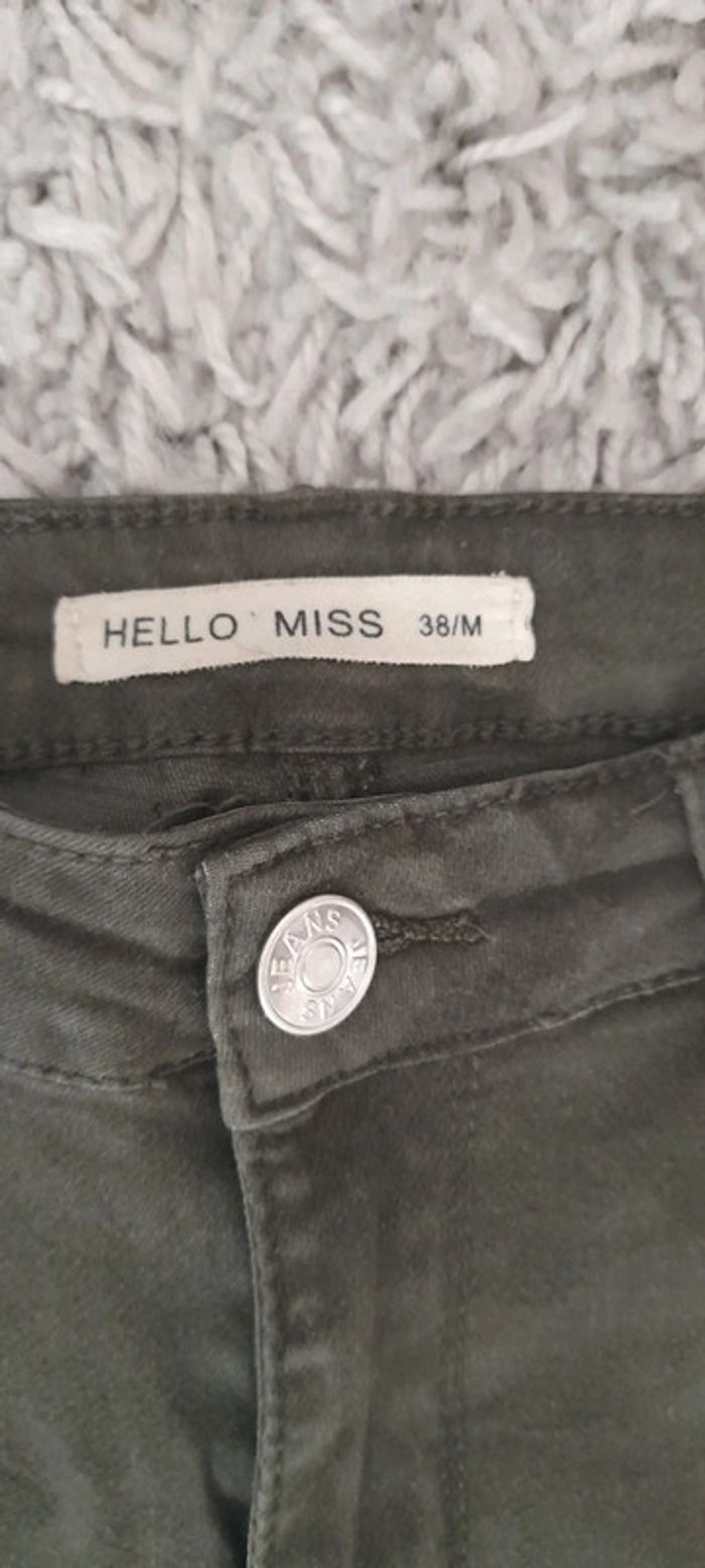 Jean slim motif militaire - photo numéro 2