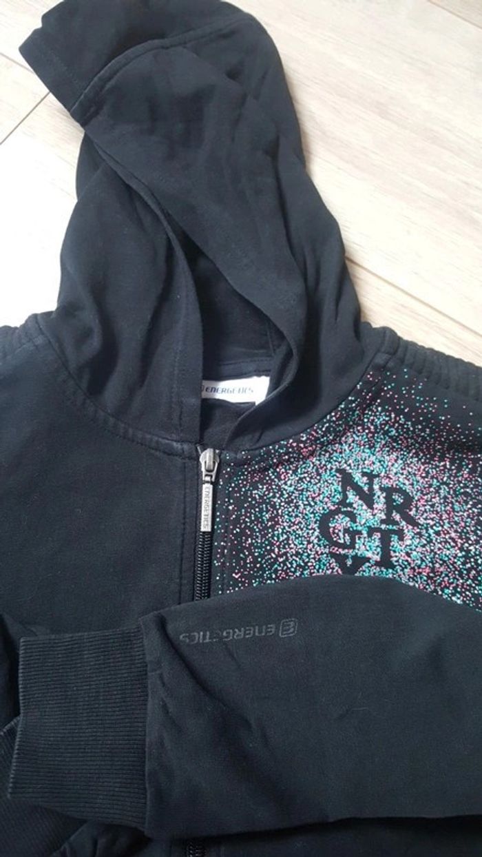 pull sweet Capuche Energetics 12 ans - photo numéro 5