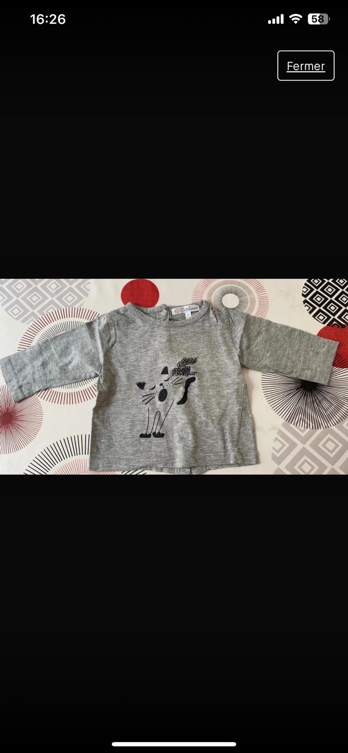 T-shirt Kitchoun 6 mois