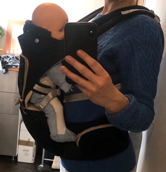 Porte bébé avec siège