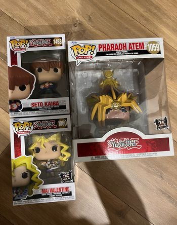 Funko pop yu gi oh Seto kaiba et mai Valentine