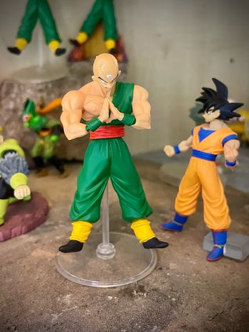 Figurine dragon ball gashapon hg Tenshinhan
