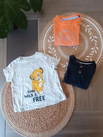 🐼 Tee-shirts taille 6mois