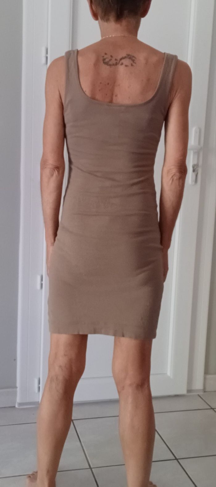 robe basic beige xxs - photo numéro 2