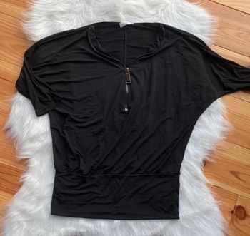 Blouse manches mi courtes