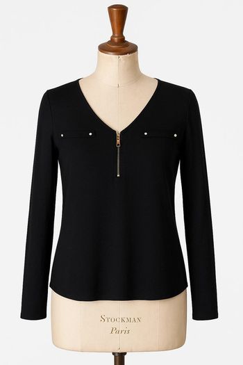 Blouse noire femme taille 36