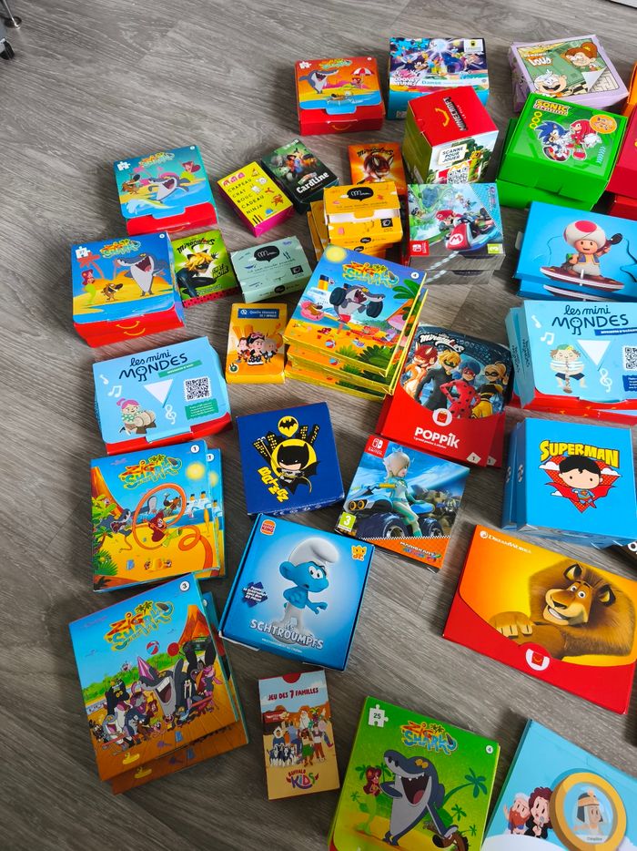 Gros lot 124 jeux macdo - photo numéro 2