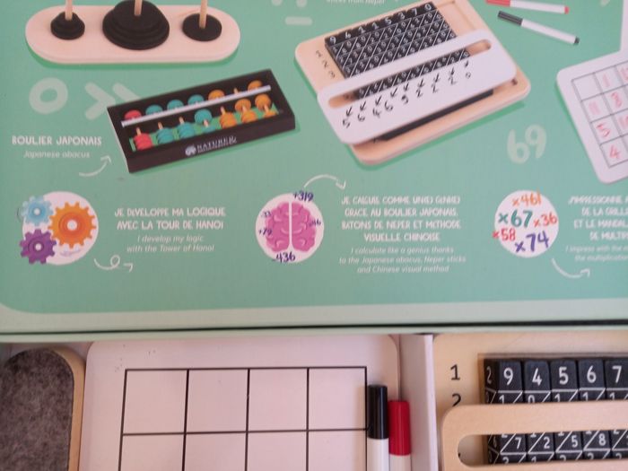 Coffret La magie des mathématiques  à partir de 6 ans excellent état - photo numéro 4