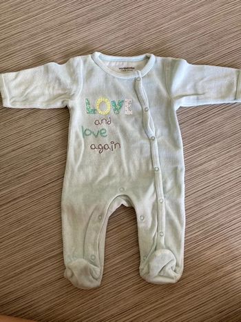 Pyjama velours vertbaudet