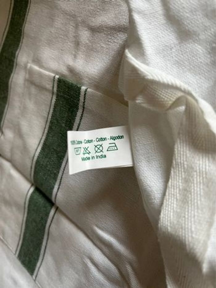 Tablier de cuisine blanc brodé Carli - photo numéro 8