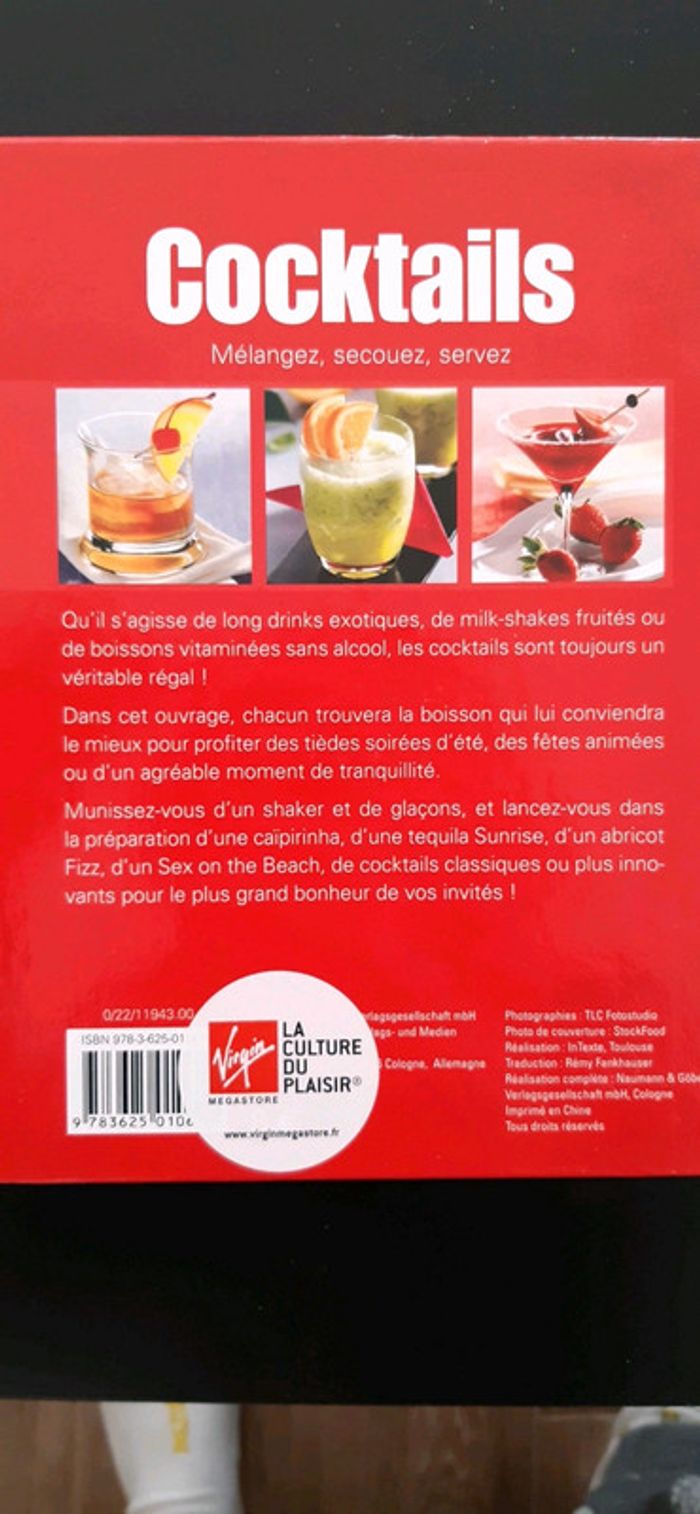 Livre recettes cocktails - photo numéro 2