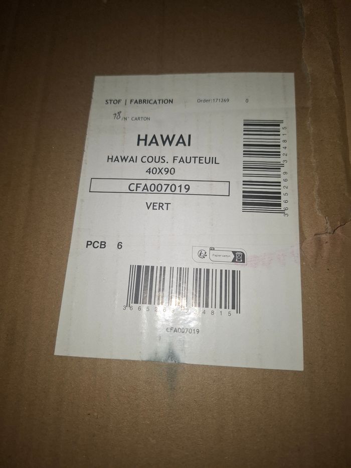 Coussins de chaises neuf emballes - photo numéro 6