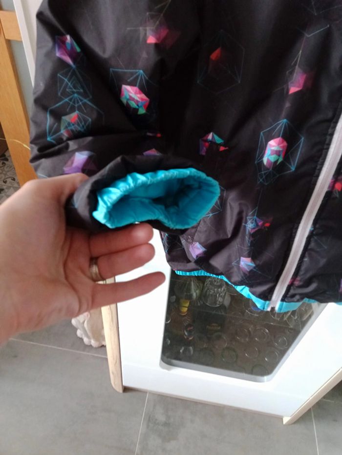 Manteau Doudoune réversible Fille - 10 ans - photo numéro 4