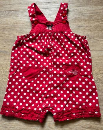 Salopette à pois