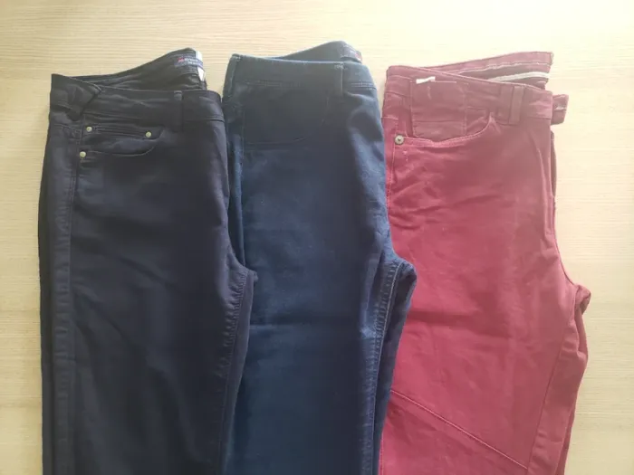 Lot 3 pantalons Bershka femme - photo numéro 3