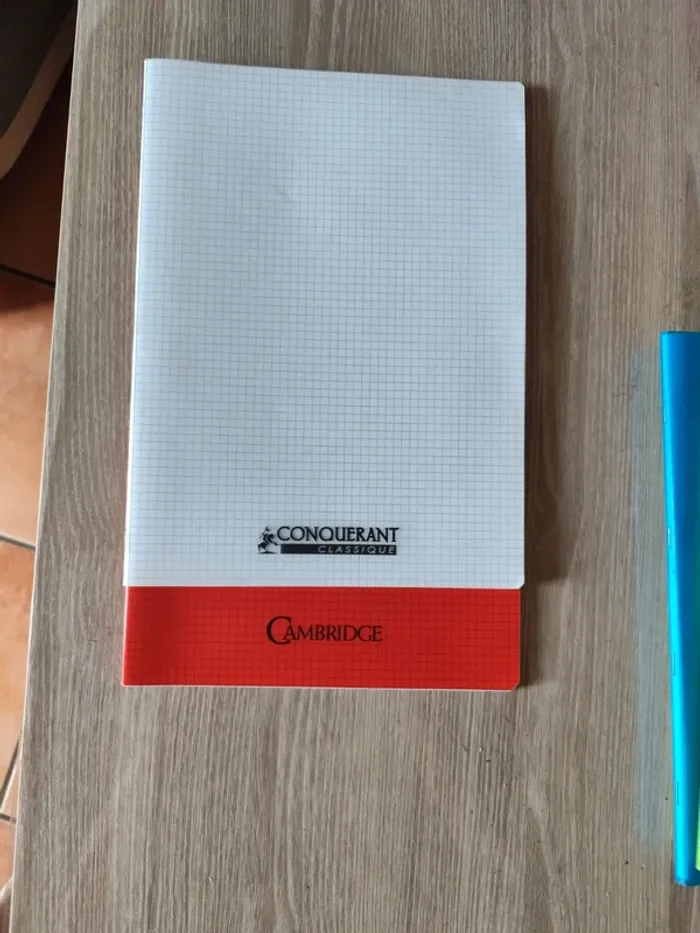 Vends 2 grand cahier