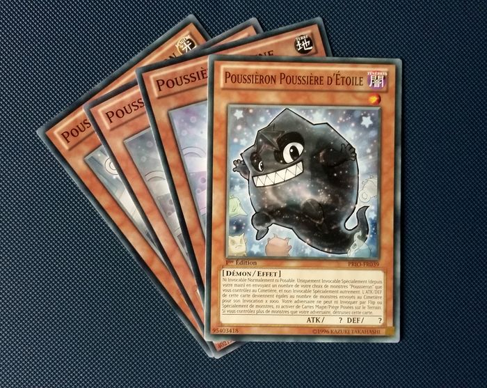 Yu-Gi-Oh ! Lot cartes Poussièron 1ère édition 1996 FR - photo numéro 3