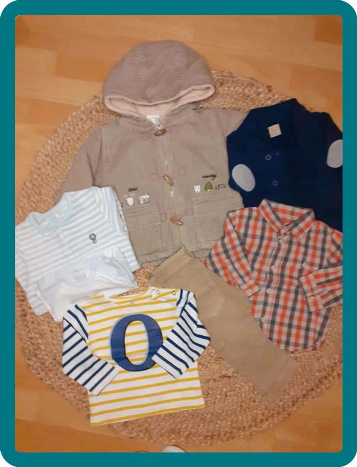 Lot 7 pièces 12 mois