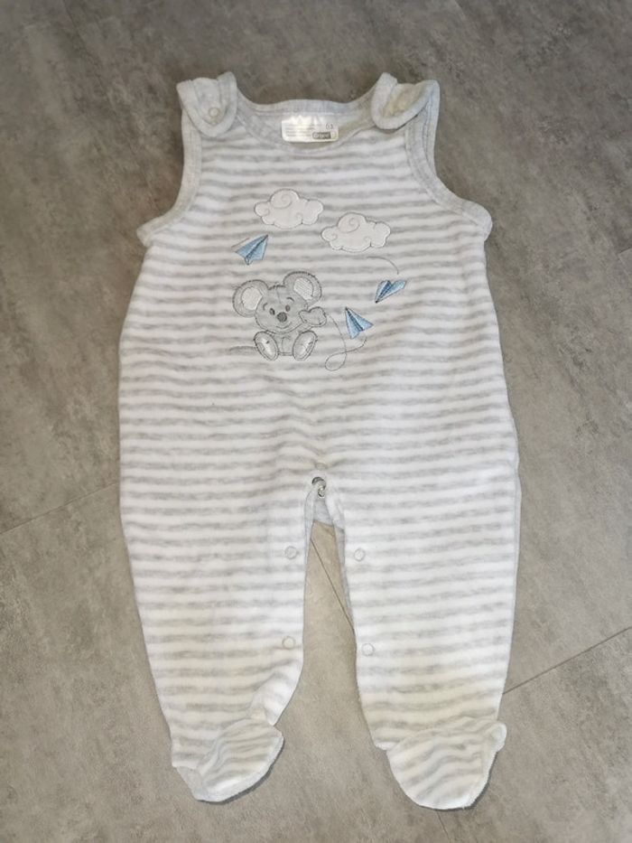 Lot salopettes bébé 3 mois - photo numéro 3