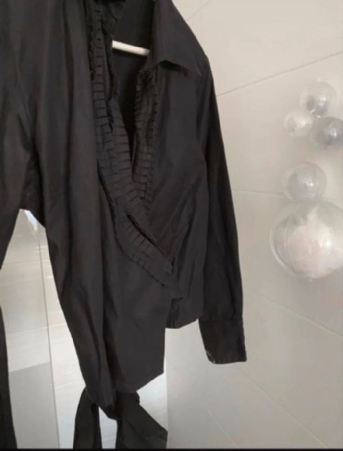 Chemise cache coeur fronce - photo numéro 2