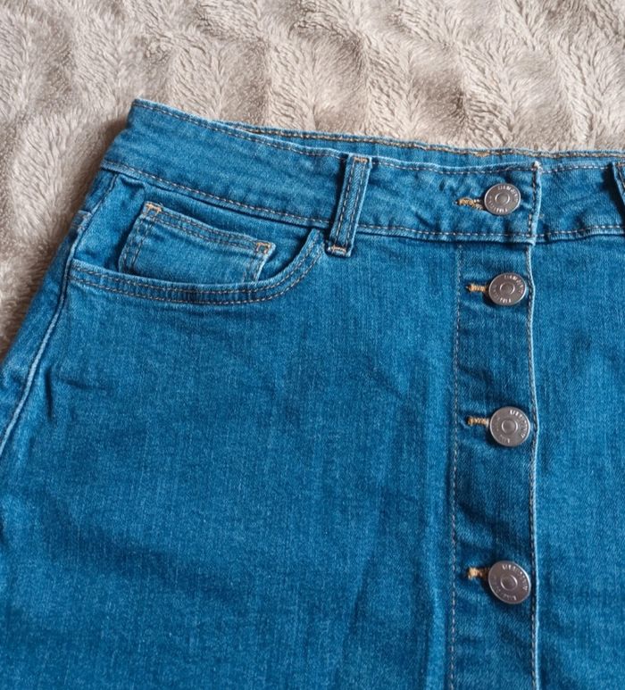 Jupe en Jean Femme Bleue Claire 💙🌾 - photo numéro 4