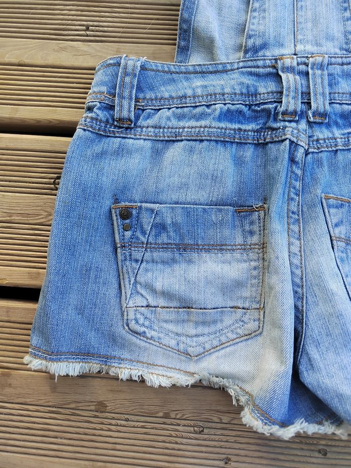 Salopette Short en Jean – Denim Collection – Taille 34/XS – Très Bon État - photo numéro 9