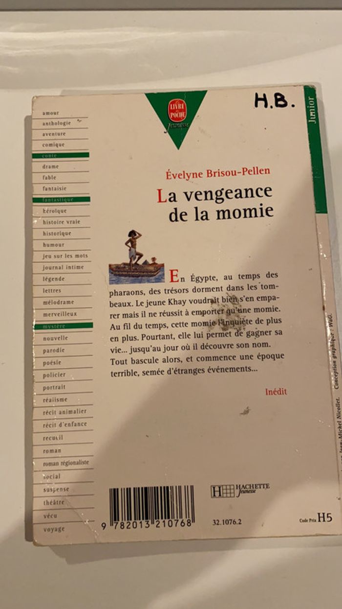 Livre la vengeance de la momie - photo numéro 3
