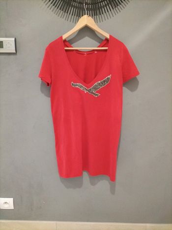 Robe ou tunique décolletée dos