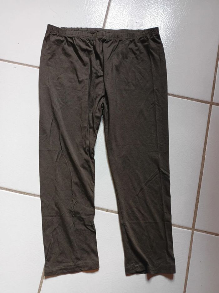 Pantacourt femme vert kaki - photo numéro 9