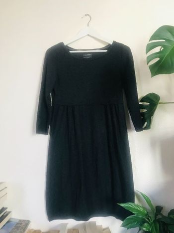 Robe Marc O’Polo grise coton laine de yak 38