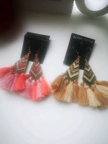 Lot 2 boucles d'oreilles