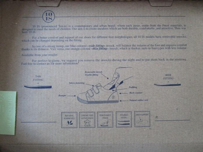 Chaussures marine 10IS 29 NEUVES - photo numéro 9