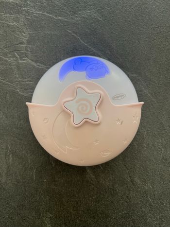 Veilleuse rose bruit blanc