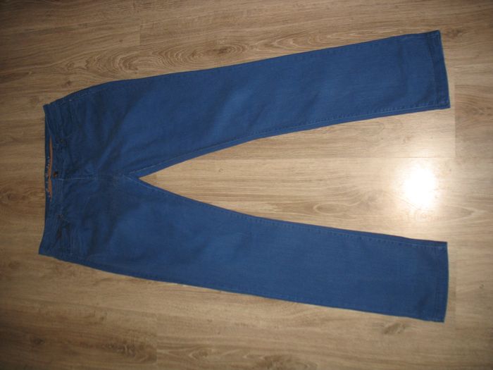 PANTALON DROIT BLEU ROI "CACHE CACHE" - TAILLE 42 - n°07