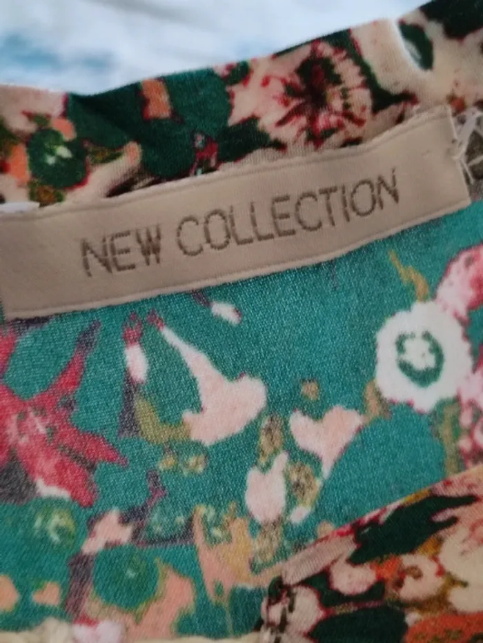 👄 magnifique blouse bohème fleurs 🌿🌸38/44 - photo numéro 5
