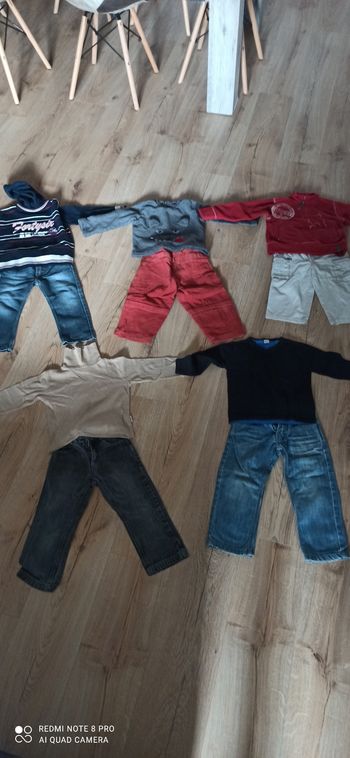 Lot d habits 3 ans hiver