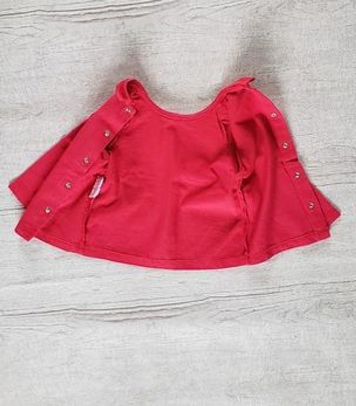 Ensemble fille 6 mois rouge et gris clair Sergent Major - photo numéro 5