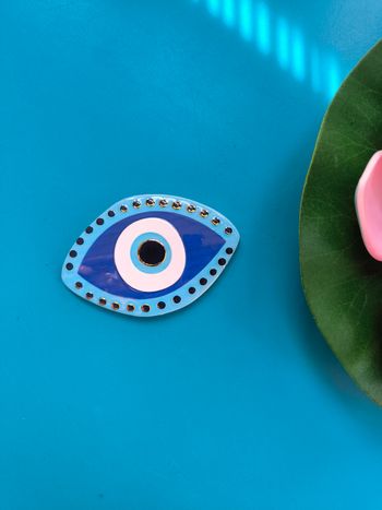 Aimant réfrigérateur oeil 💙