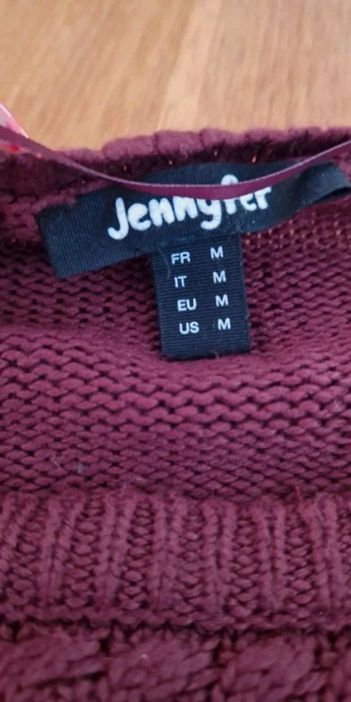 Pull Jennyfer bordeaux - photo numéro 9