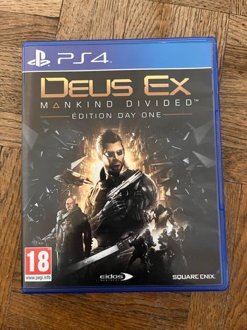 Jeu ps4 deus ex manking divided