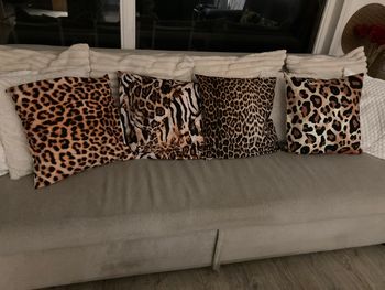 Housses de coussins x 4