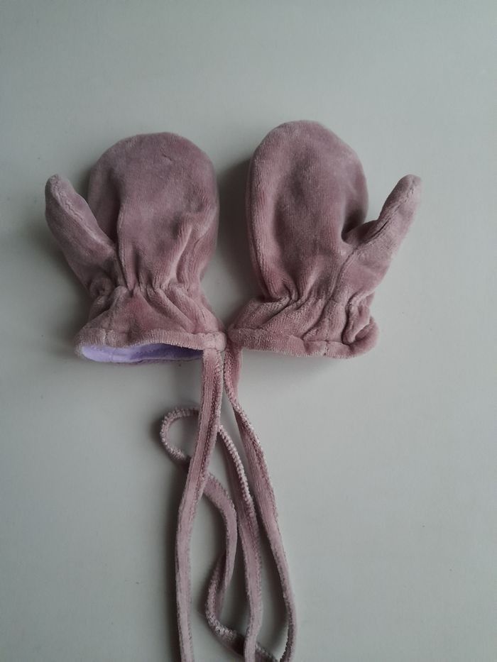 Paire de moufles fille hiver - photo numéro 2