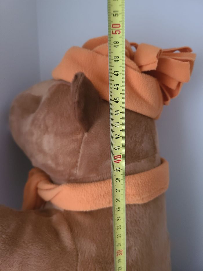 peluche Marmotte castor siffleuse 50 cm - photo numéro 2